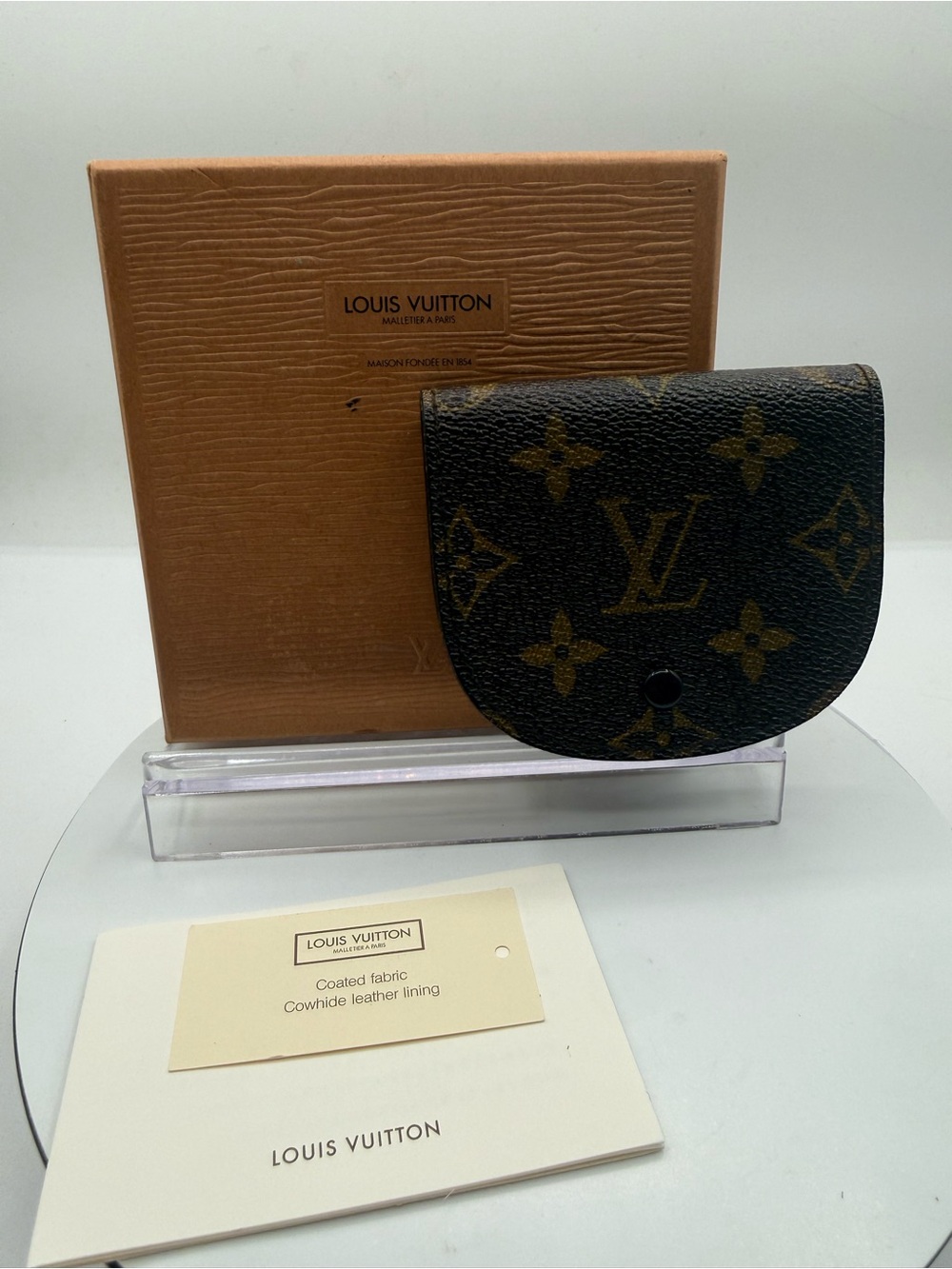 Monogram Porte-Monnaie Gousset Change Purse